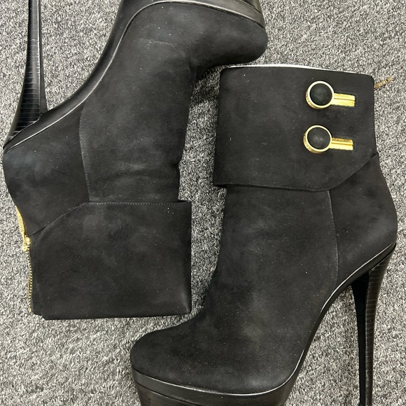 Rachel Zoe Suede Platform Booties - Picture 3 of 9